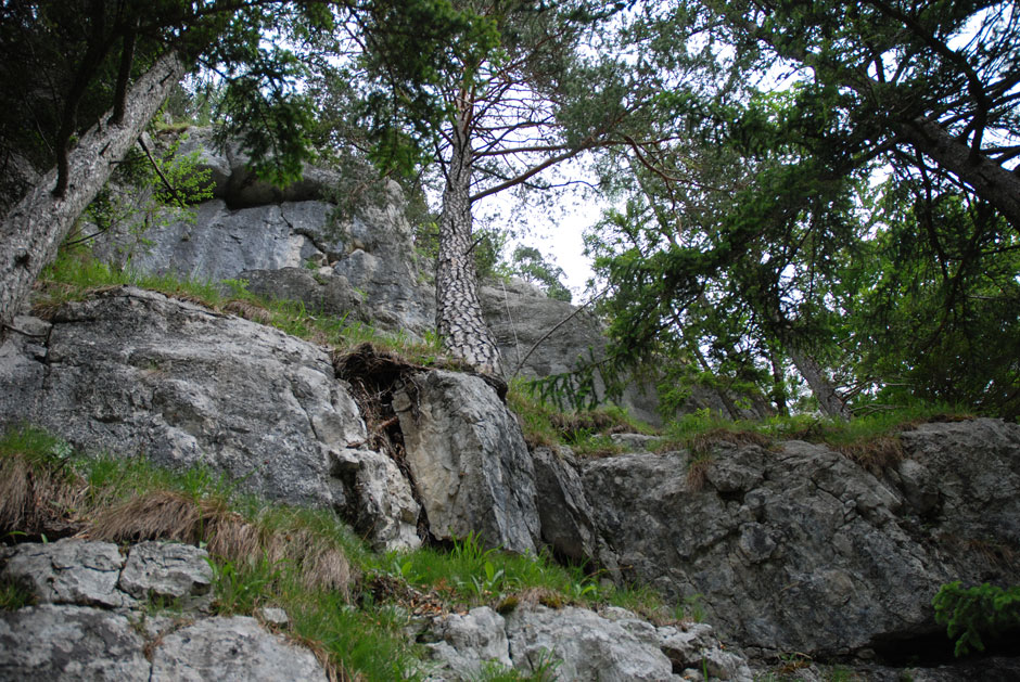 überhängende Schlusswand 10m D