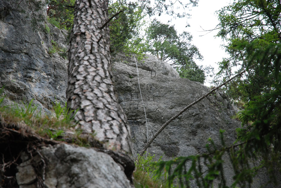 überhängende Schlusswand 10m D