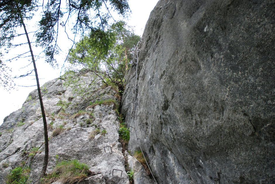 überhängende Schlusswand 10m D