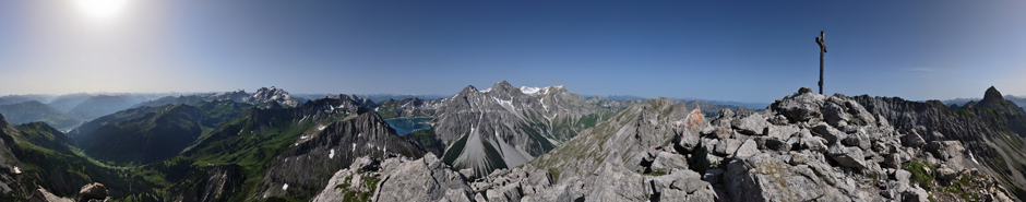 Panorama vom Saulakopf