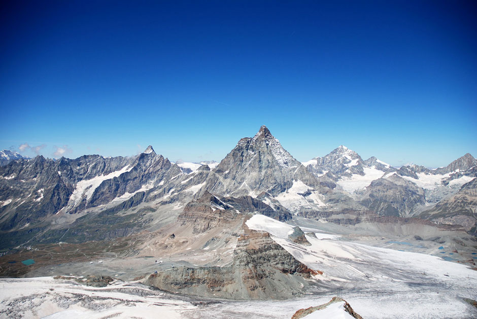 Matterhorn von Kleinmatterhorn