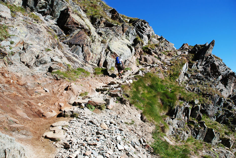 Weg zur Hörnlihütte