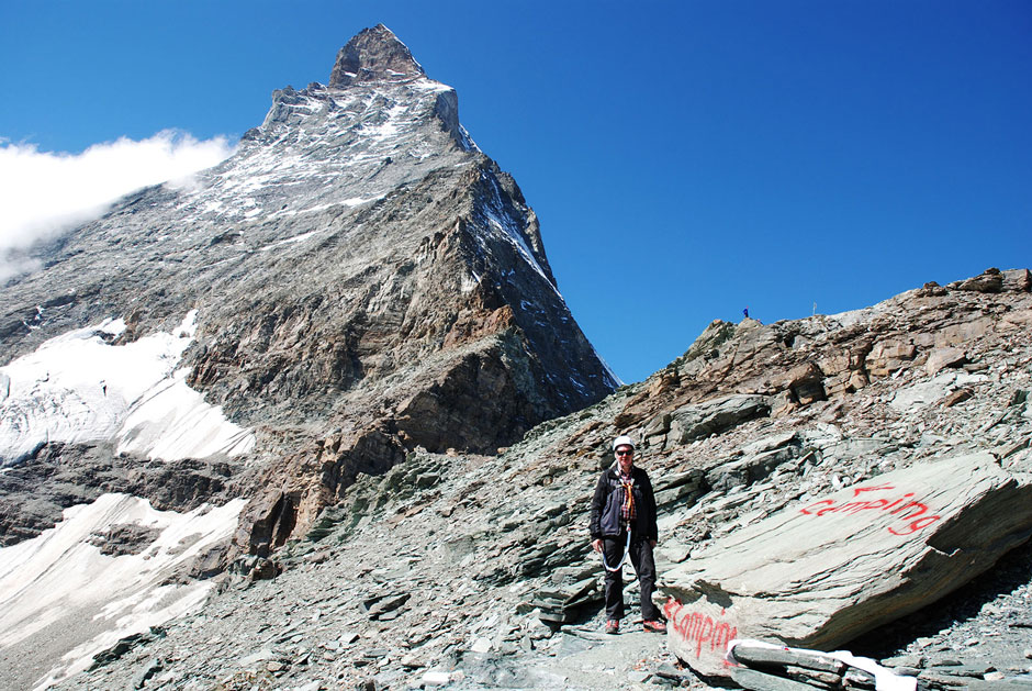 Albert und Matterhorn