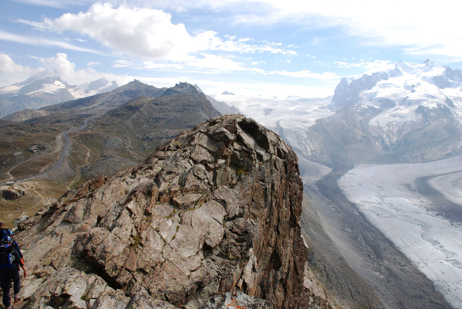 Blick vom Riffelhorn
