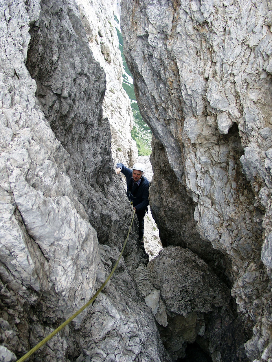 Aufstieg zum Torre Wundt