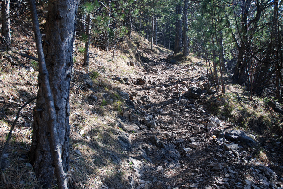 Schotterweg