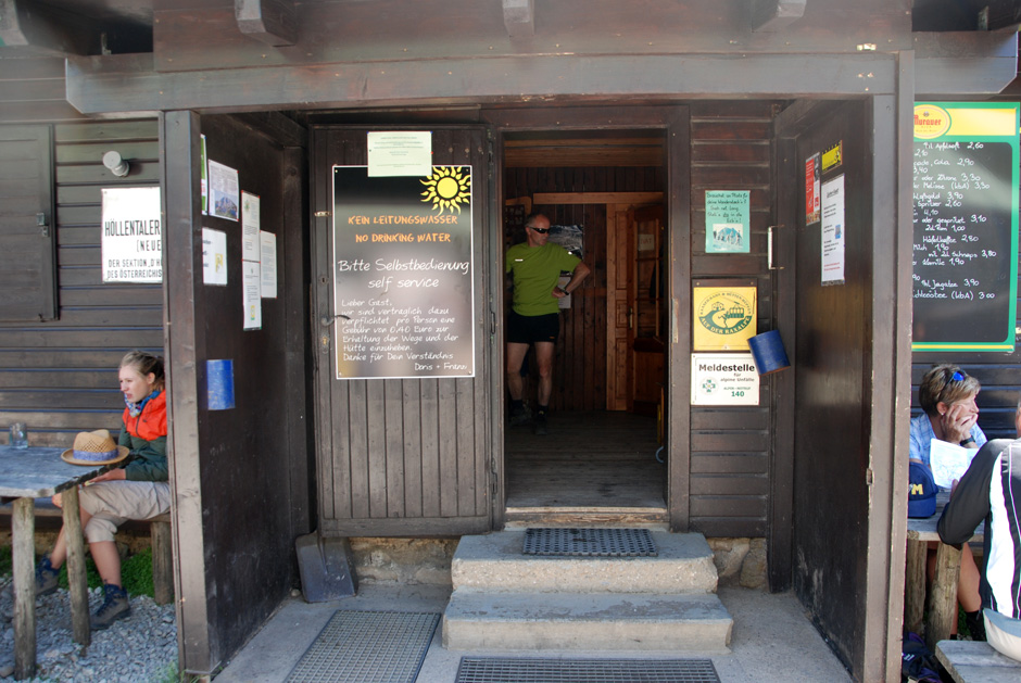 Eingang Neue Seehütte