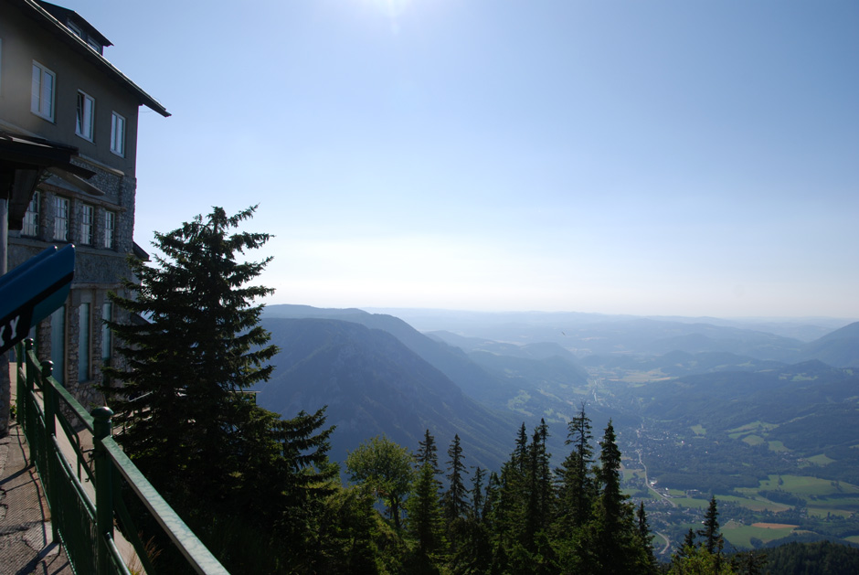 Rundblick vom Berggasthof
