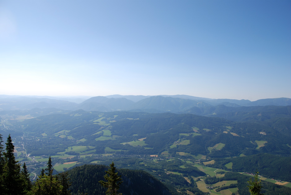 Rundblick vom Berggasthof