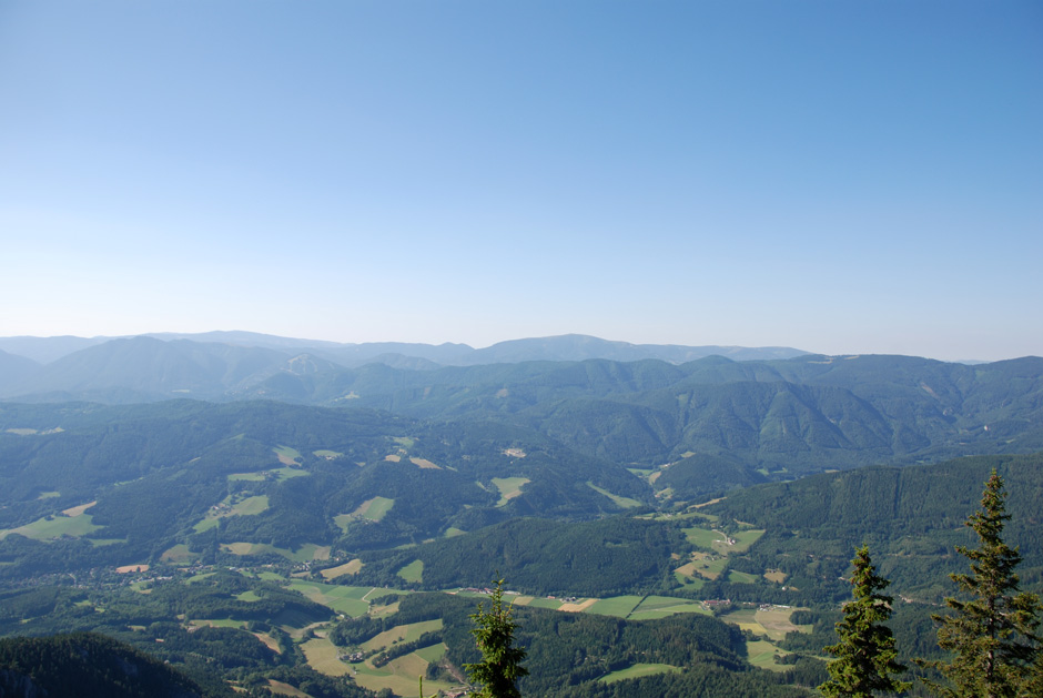 Rundblick vom Berggasthof