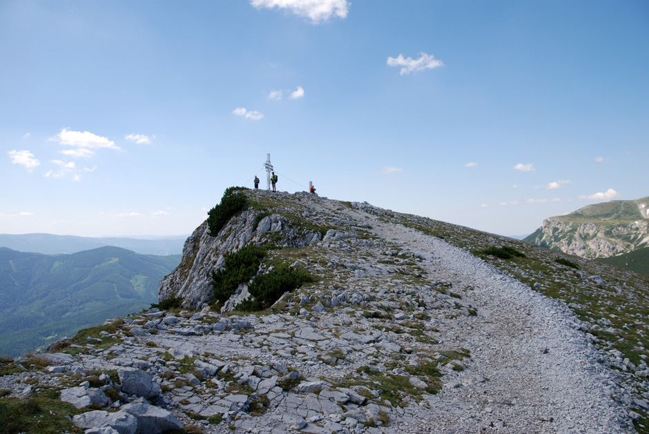 Kammweg zum Preinerwandkreuz