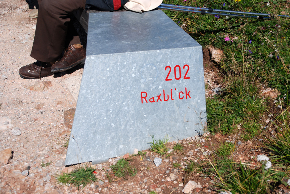 Bankerl 202 Raxblick