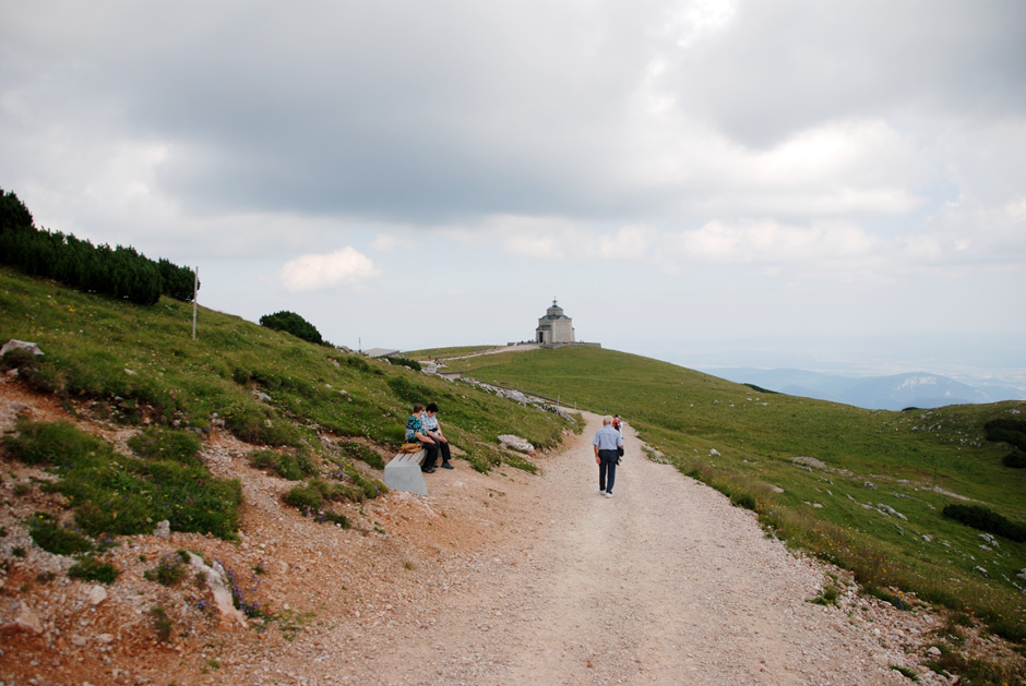 Wanderweg Richtung Bergbahnhof