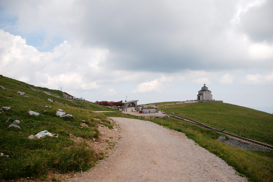 Wanderweg Richtung Bergbahnhof