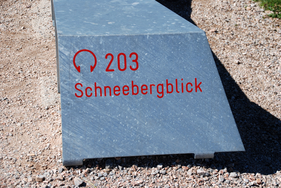 Bankerl 203 Schneebergblick