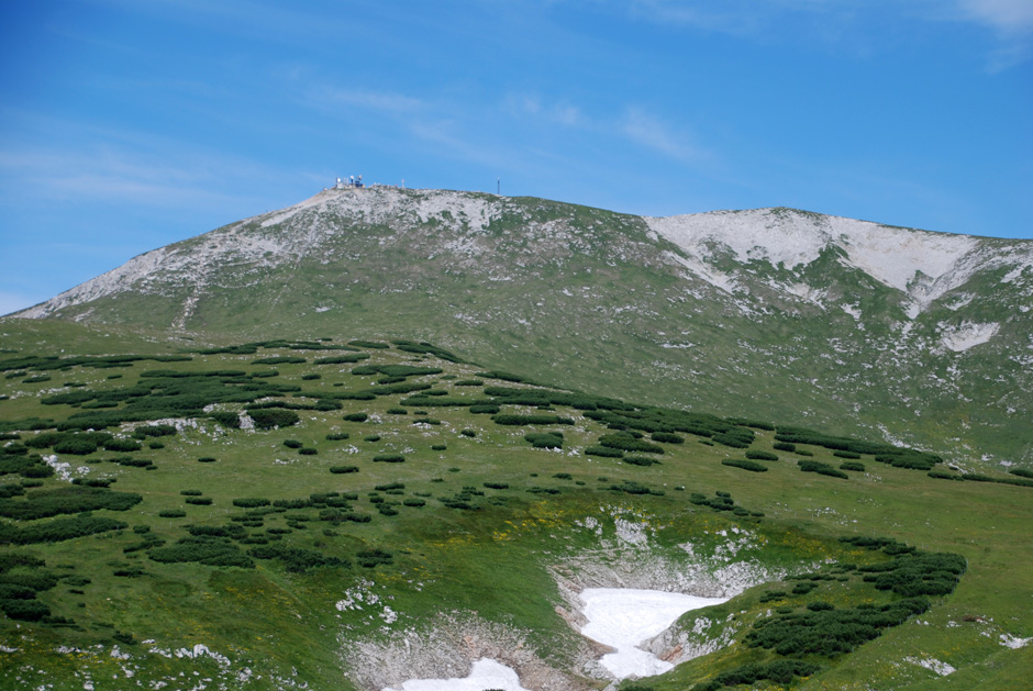 Blick Richtung Klosterwappen