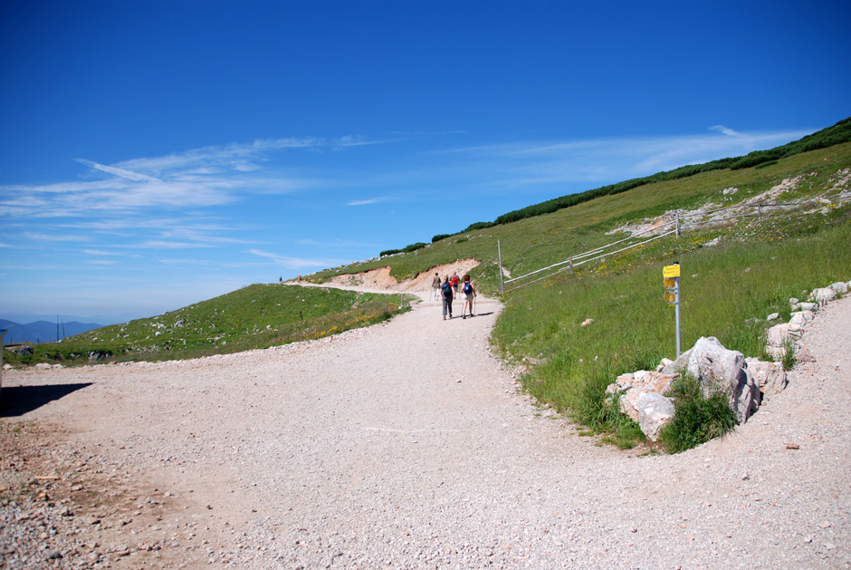 Wanderweg Richtung Damböckhaus