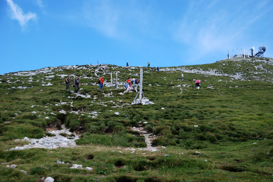 Wanderweg Richtung Klosterwappen