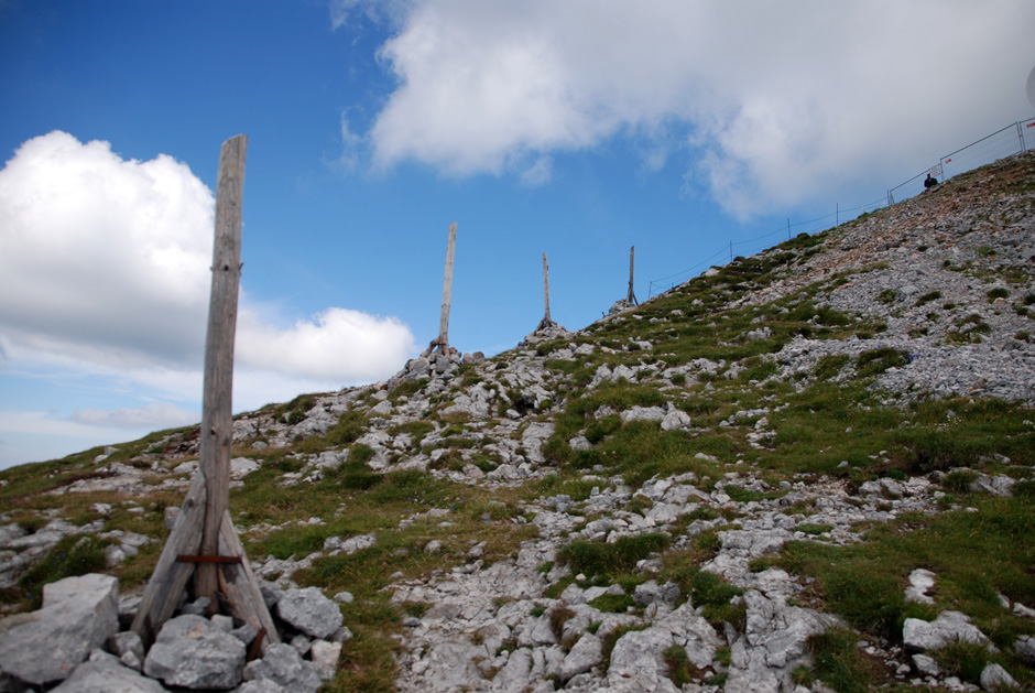 Wanderweg Richtung Klosterwappen