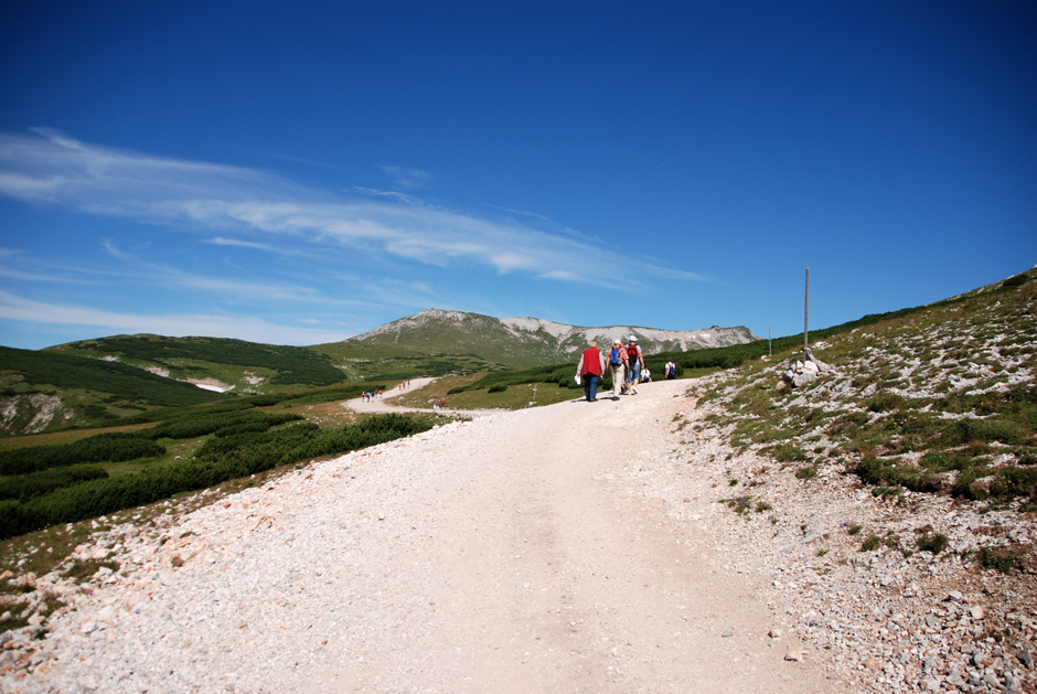 Wanderweg Richtung Damböckhaus