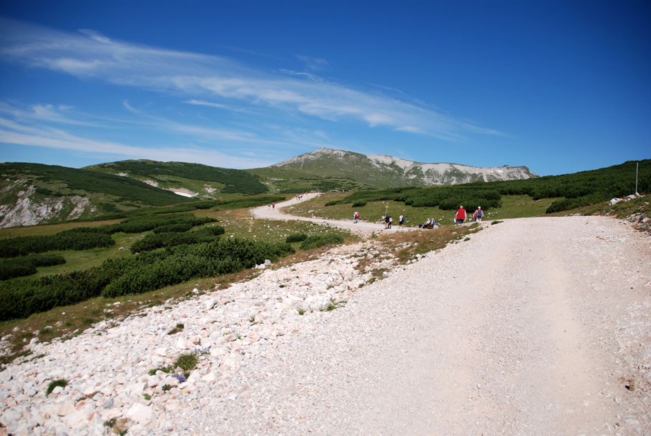 Wanderweg Richtung Damböckhaus