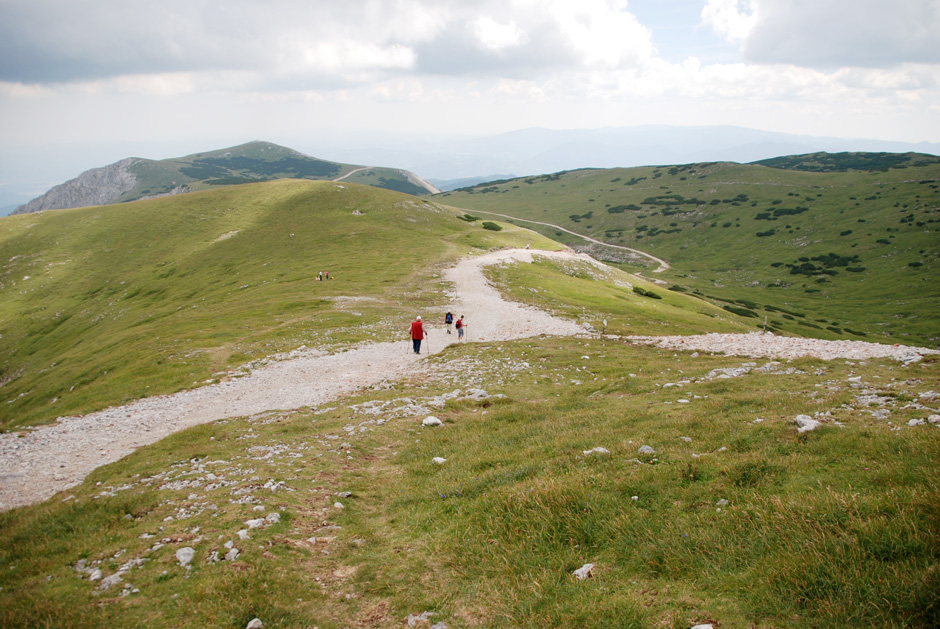 Wanderweg Richtung Bergbahnhof