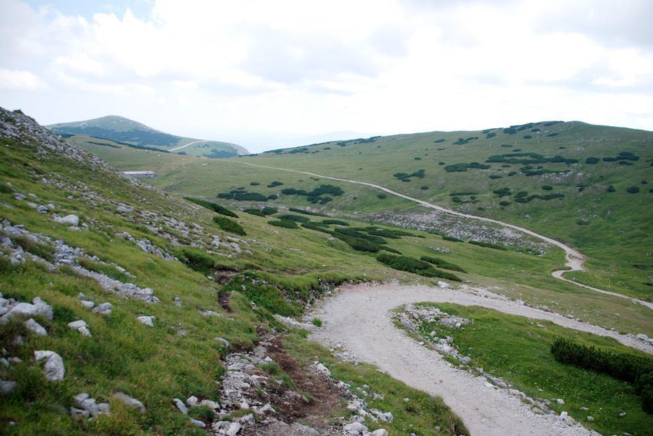 Wanderweg Richtung Bergbahnhof