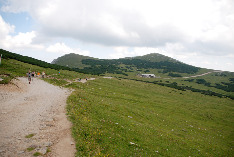 Wanderweg Richtung Bergbahnhof