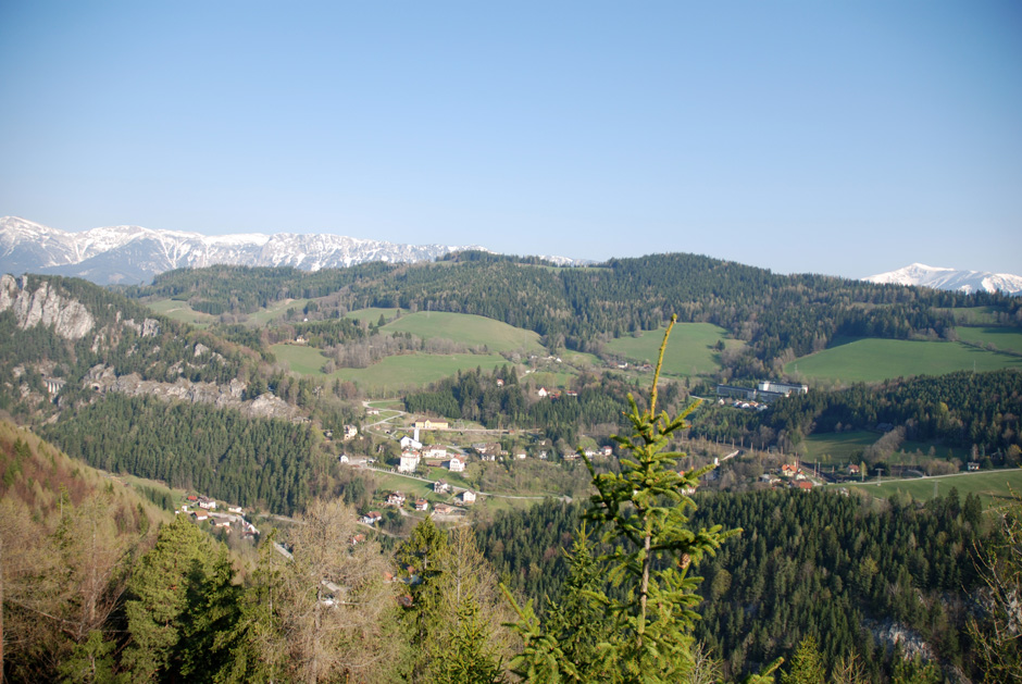 Raxalpe, Breitenstein und Schneeberg