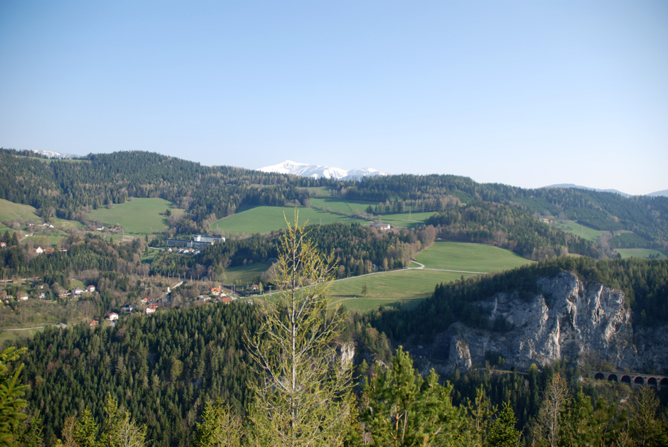 Schneeberg und Weinzettelwand mit Galerien