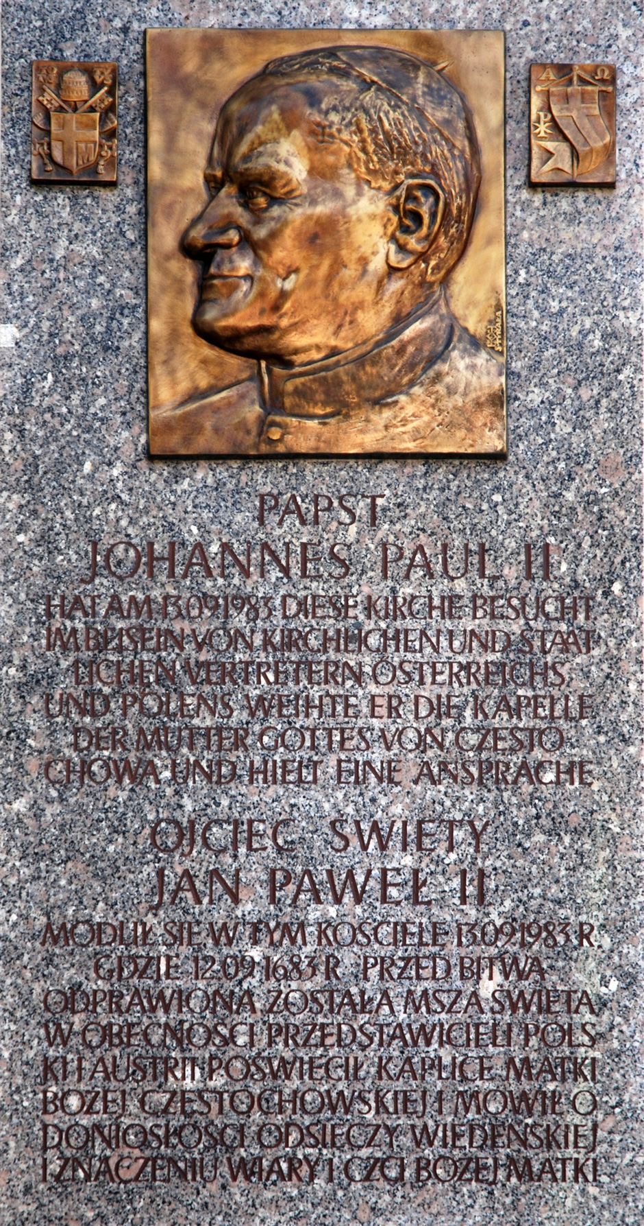 Denkmal Papst Johannes Paul II.