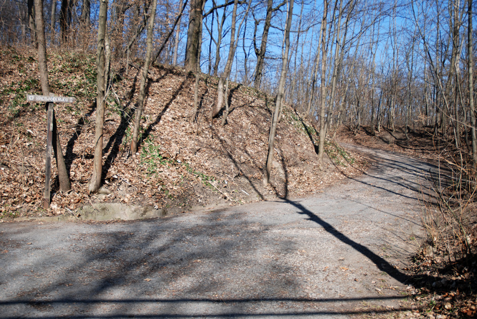 Entlang der Höhenstraße nach Grüass Di a Gott Wirt