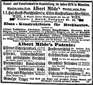 Quelle NWG:  Neues Wiener Tagblatt vom 30.11.1877, S. 10