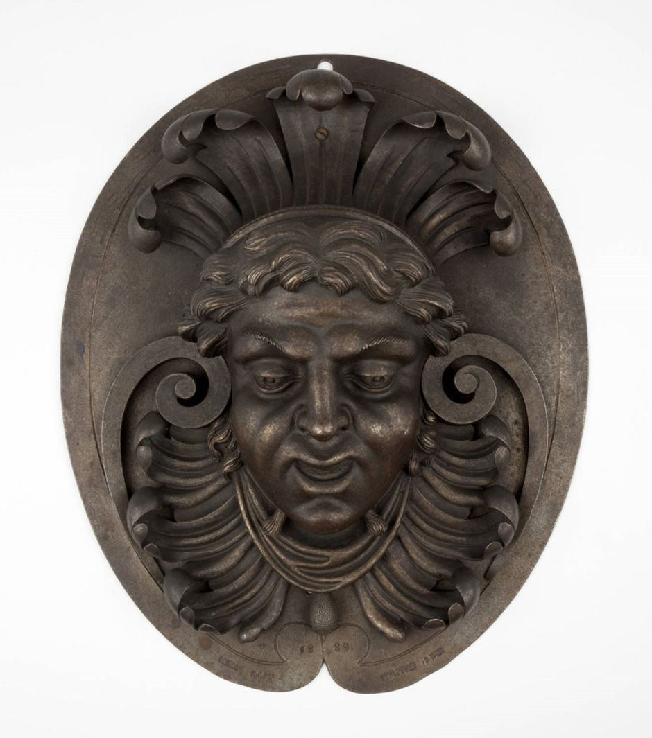 MAK Archivbild 12: Relief, Eisen, HxBxT 29x35x13 cm, 1889