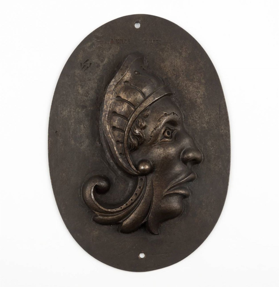 MAK Archivbild 16: Relief, Eisen geschwärzt, HxB 18,5x13 cm, 1867 bis 1877
