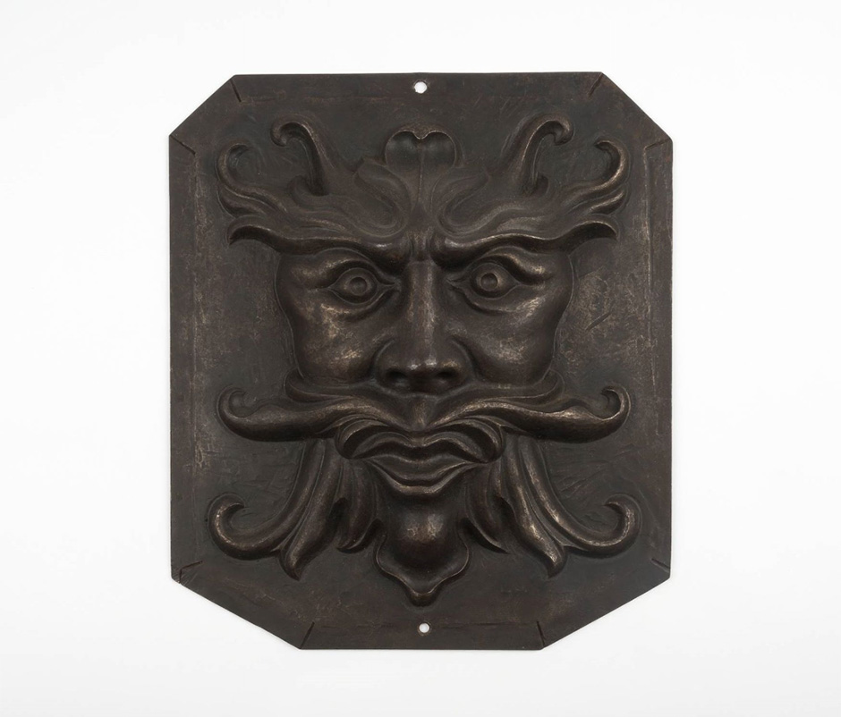 MAK Archivbild 22: Relief, Eisen geschwärzt, HxB 25x21,8 cm, 1867 bis 1900