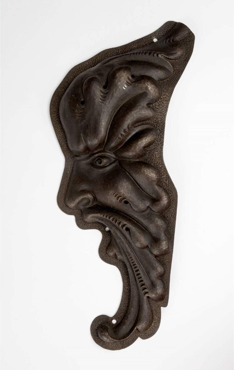MAK Archivbild 41: Beschlag, Eisen geschwärzt, HxB 31x12,5 cm, 1867 bis 1900