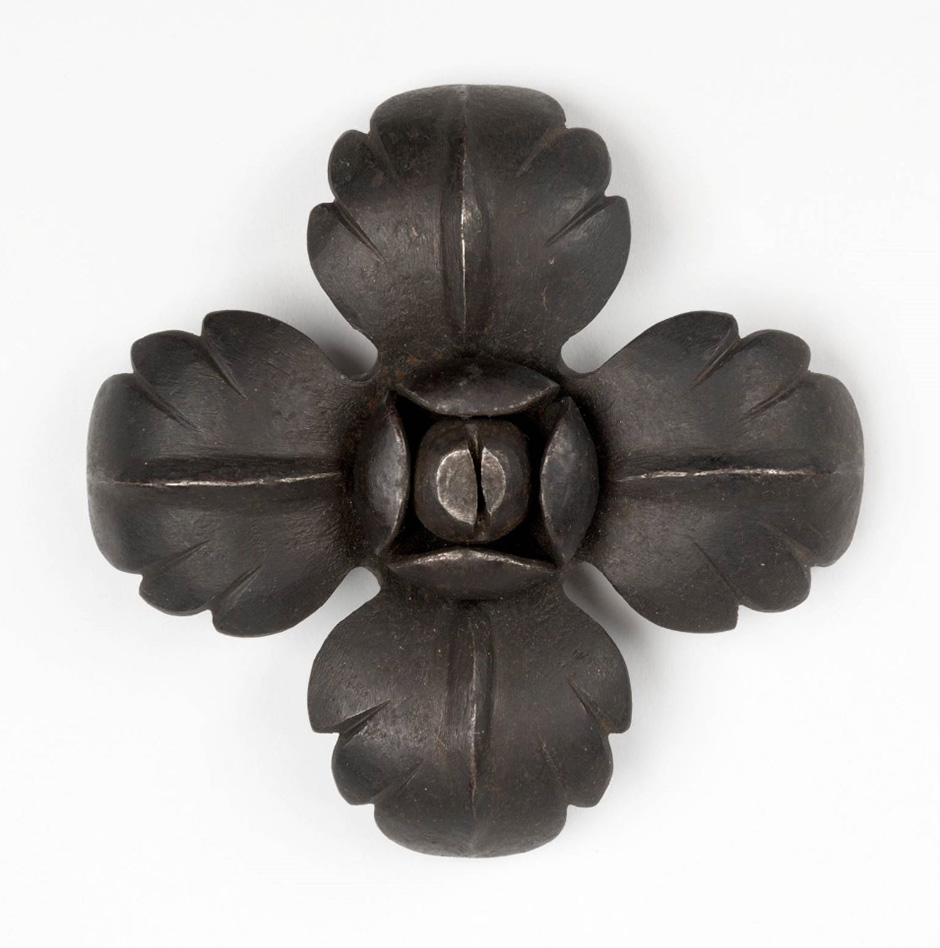 MAK Archivbild 125: Beschlag, Eisen geschwärzt, LxB 6x6 cm, 1867 bis 1900