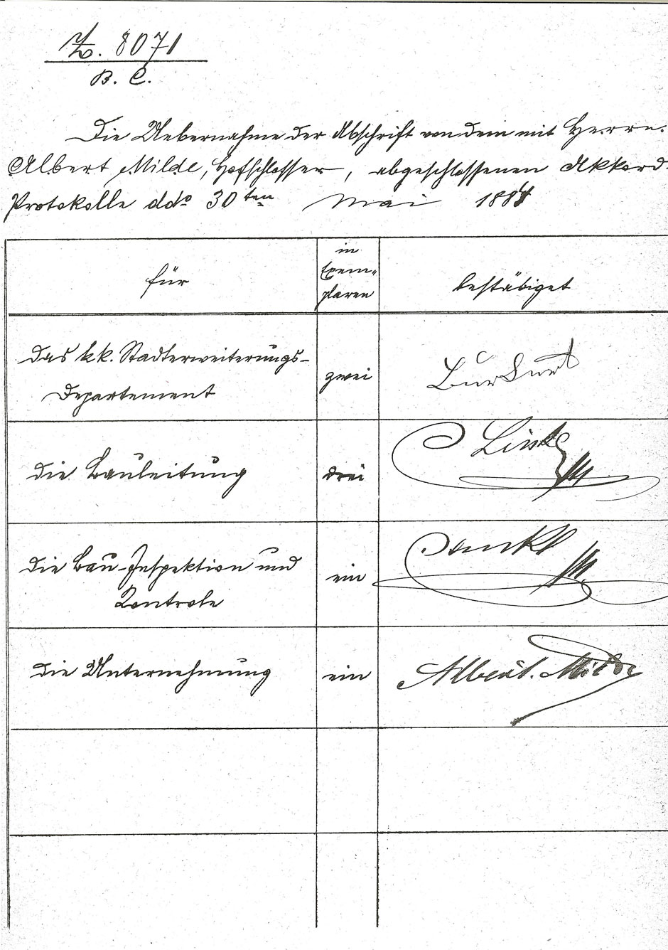 Lieferung von Gaskandelaber und Kandelaber-Armaturen für die Einfriedung der Gartenanlagen Blatt 10