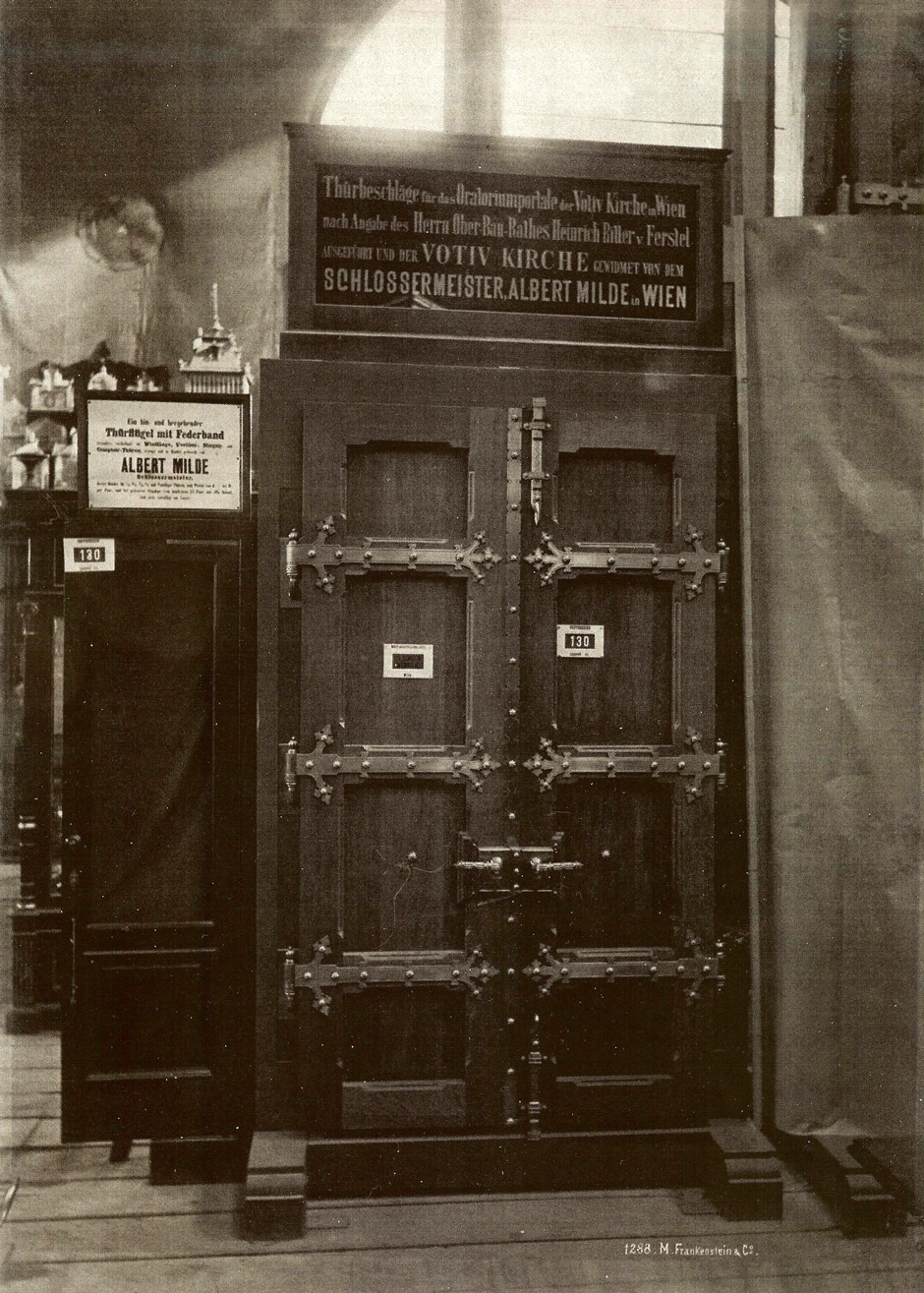 Innerer Türflügel für das Oratoriumportal der Votivkirche